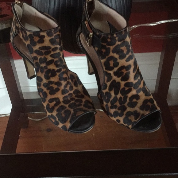 LOUISE ET CIE CALF HAIR HEELS - Picture 3 of 12